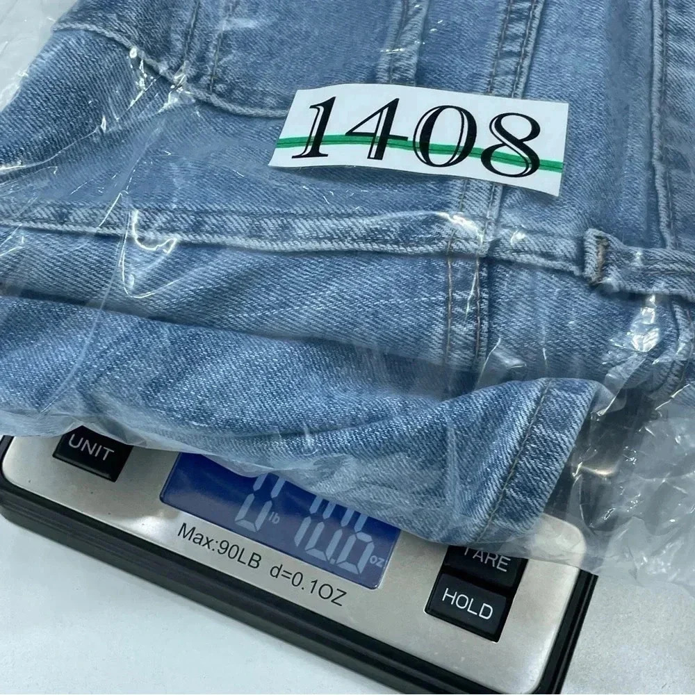 Lucky Brand jean Shorts Womens Size 2 Distressed Blue 1408 - Picture 10 of 10